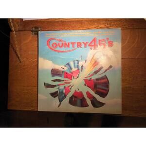 Various Artists - Country 45's OG Dbl Vinyl LP, Epic Records, 1976